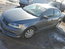 Salvage cars for sale at Central Square, NY auction: 2015 Volkswagen Jetta Base