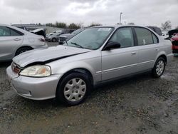 Salvage cars for sale at Sacramento, CA auction: 2000 Honda Civic Base