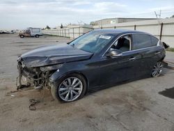 Carros salvage sin ofertas aún a la venta en subasta: 2016 Infiniti Q50 Base