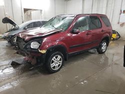 Salvage cars for sale at Madisonville, TN auction: 2002 Honda CR-V EX