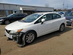 Vehiculos salvage en venta de Copart New Britain, CT: 2012 Honda Civic EX