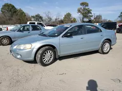 Salvage cars for sale at Hampton, VA auction: 2002 Chrysler Sebring LX