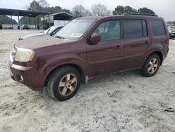 Honda Pilot ex salvage cars for sale: 2009 Honda Pilot EX