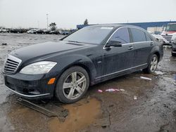 Salvage cars for sale at Woodhaven, MI auction: 2012 Mercedes-Benz S 550 4matic