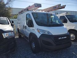 Salvage trucks for sale at Apopka, FL auction: 2023 Dodge RAM Promaster 2500 2500 Standard