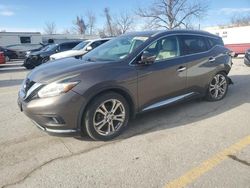 Salvage cars for sale at Bridgeton, MO auction: 2015 Nissan Murano S