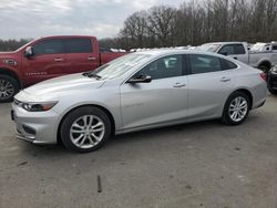 Salvage cars for sale at Glassboro, NJ auction: 2016 Chevrolet Malibu LT