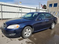 Chevrolet Vehiculos salvage en venta: 2011 Chevrolet Impala LT