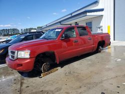 Salvage cars for sale from Copart Lumberton, NC: 2008 Dodge Dakota Quad SLT