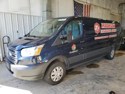 Salvage trucks for sale at Mcfarland, WI auction: 2017 Ford Transit T-150