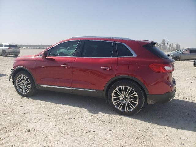 2018 Lincoln MKX Reserve