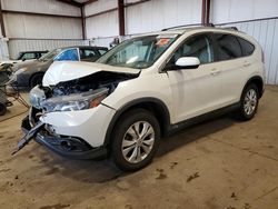 Salvage cars for sale at Pennsburg, PA auction: 2012 Honda CR-V EXL