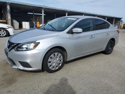 Salvage cars for sale at Fresno, CA auction: 2017 Nissan Sentra S