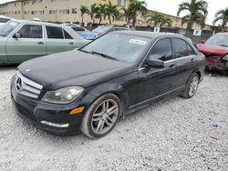 2013 Mercedes-Benz C 300 4matic en venta en Opa Locka, FL