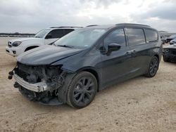 Salvage cars for sale at San Antonio, TX auction: 2018 Chrysler Pacifica Touring L