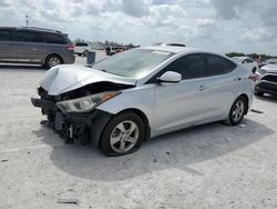 Salvage cars for sale at Arcadia, FL auction: 2015 Hyundai Elantra SE