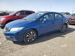 Salvage cars for sale at Cahokia Heights, IL auction: 2013 Honda Civic EX