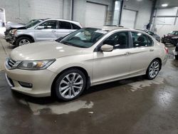 Salvage cars for sale at Ham Lake, MN auction: 2013 Honda Accord Sport