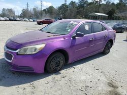 Salvage cars for sale at Savannah, GA auction: 2014 Chevrolet Malibu LS