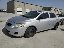 Salvage cars for sale at Wilmer, TX auction: 2009 Toyota Corolla Base