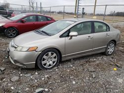 Salvage cars for sale at Cicero, IN auction: 2006 Honda Civic LX