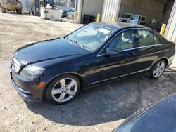 Salvage cars for sale at Franklin, WI auction: 2011 Mercedes-Benz C 300 4matic