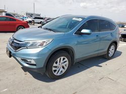 Salvage cars for sale at Grand Prairie, TX auction: 2015 Honda CR-V EXL