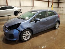 Salvage cars for sale at Pennsburg, PA auction: 2016 KIA Rio LX