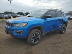 Jeep salvage cars for sale: 2017 Jeep Compass Trailhawk