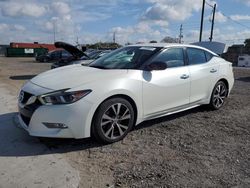 Salvage cars for sale at Homestead, FL auction: 2017 Nissan Maxima 3.5S