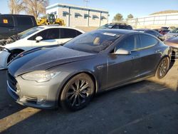 Salvage cars for sale at Albuquerque, NM auction: 2013 Tesla Model S