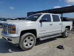 Salvage cars for sale at West Palm Beach, FL auction: 2015 Chevrolet Silverado K1500 LTZ