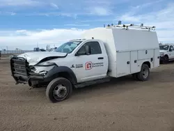 Salvage trucks for sale at Brighton, CO auction: 2015 Dodge RAM 4500