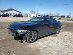 Salvage cars for sale at Pekin, IL auction: 2016 Ford Mustang