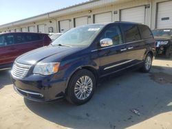 Salvage cars for sale at Louisville, KY auction: 2013 Chrysler Town & Country Touring L