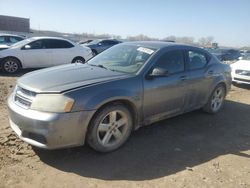 Salvage cars for sale at Kansas City, KS auction: 2013 Dodge Avenger SE