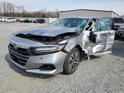 Carros salvage a la venta en subasta: 2021 Honda Accord Hybrid EXL