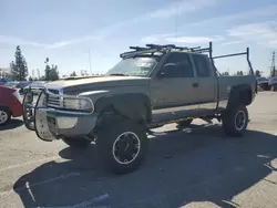 Salvage trucks for sale at Rancho Cucamonga, CA auction: 2000 Dodge RAM 1500