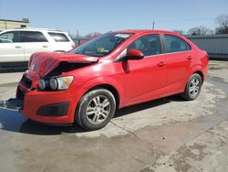 Chevrolet Sonic salvage cars for sale: 2015 Chevrolet Sonic LT