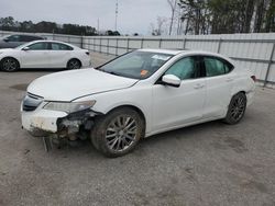 Acura Vehiculos salvage en venta: 2015 Acura TLX Advance