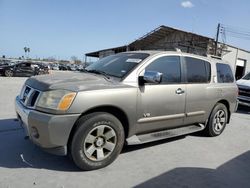 Salvage SUVs for sale at auction: 2006 Nissan Armada SE