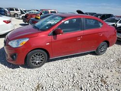 Salvage cars for sale at Taylor, TX auction: 2020 Mitsubishi Mirage G4 ES