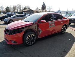 Carros salvage a la venta en subasta: 2017 Nissan Sentra SR Turbo