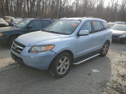 Hyundai salvage cars for sale: 2007 Hyundai Santa FE SE