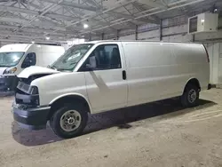 Salvage trucks for sale at Chicago Heights, IL auction: 2023 GMC Savana G2500