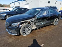 Salvage cars for sale at Cookstown, ON auction: 2017 Mercedes-Benz C 300 4matic