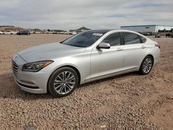 Salvage cars for sale at Phoenix, AZ auction: 2017 Genesis G80 Base