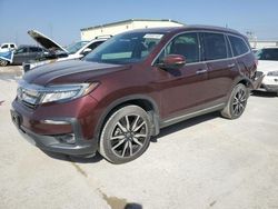 Salvage cars for sale at Haslet, TX auction: 2020 Honda Pilot Touring