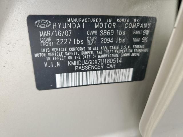 2007 Hyundai Elantra GLS