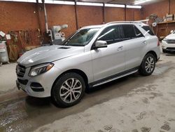 Salvage cars for sale at Ebensburg, PA auction: 2017 Mercedes-Benz GLE 350 4matic